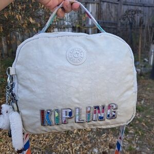 Kipling Cream Crossbody Bag